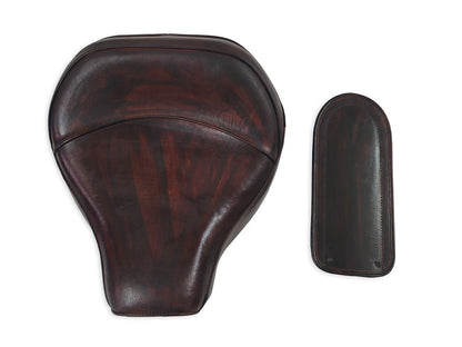 For Royal Enfield Super Meteor 650 Front Rider Seat With Bip Antique Brown