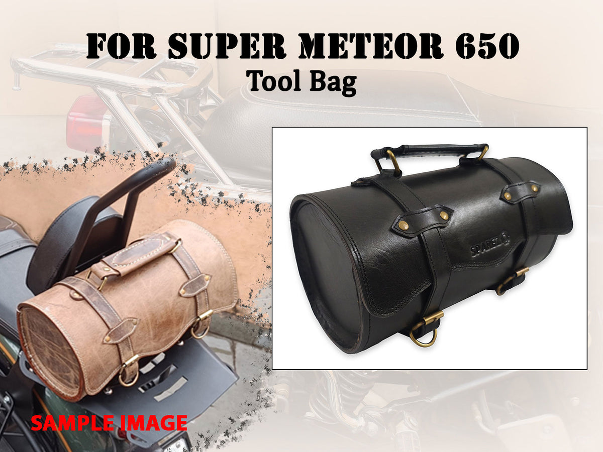 Fit For Royal Enfield Super Meteor 650 Tool Bag Black Color
