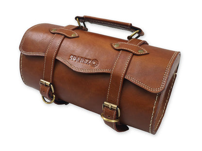 For Royal Enfield Super Meteor 650 Tool Bags Brown Tan