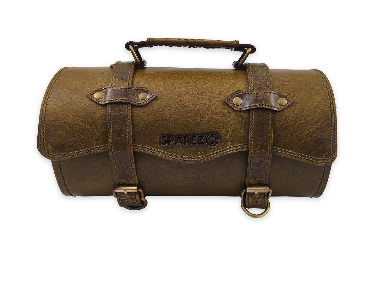 For Royal Enfield Super Meteor 650 Tool Bags Tan Brown