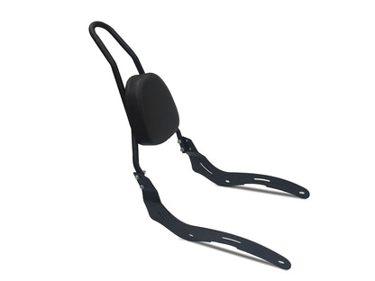 For Royal Enfield Super Meteor 650 Touring Sissy Bar With Backrest Black