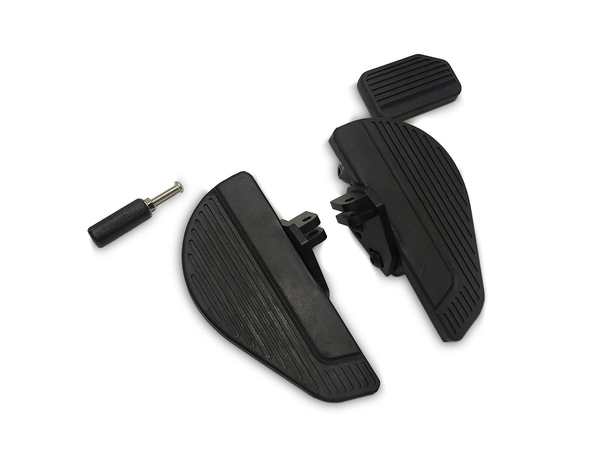For Royal Enfield Super Meteor 650 Footboard & Gear Extender With Brake Rubber