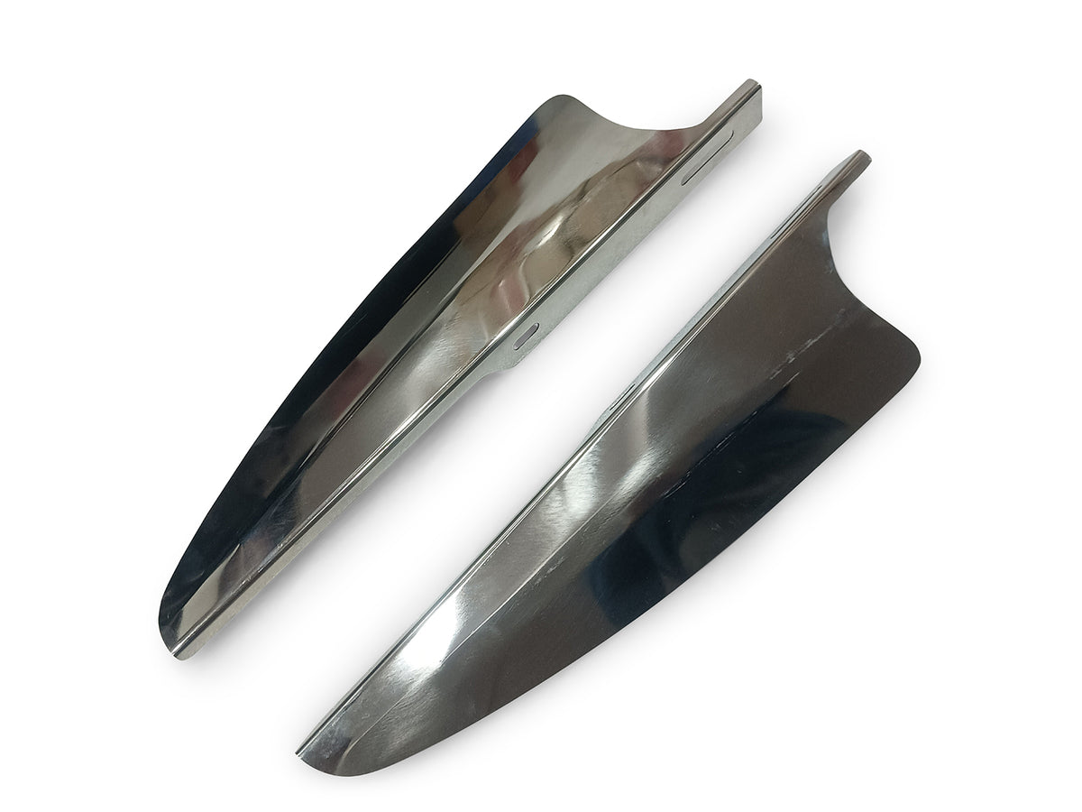 Fit For Royal Enfield Super Meteor 650 Stainless Steel Wind Deflector Pair