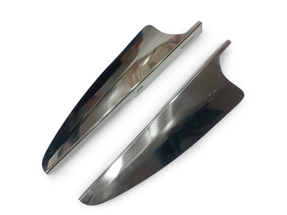 Fit For Royal Enfield Super Meteor 650 Stainless Steel Wind Deflector Pair
