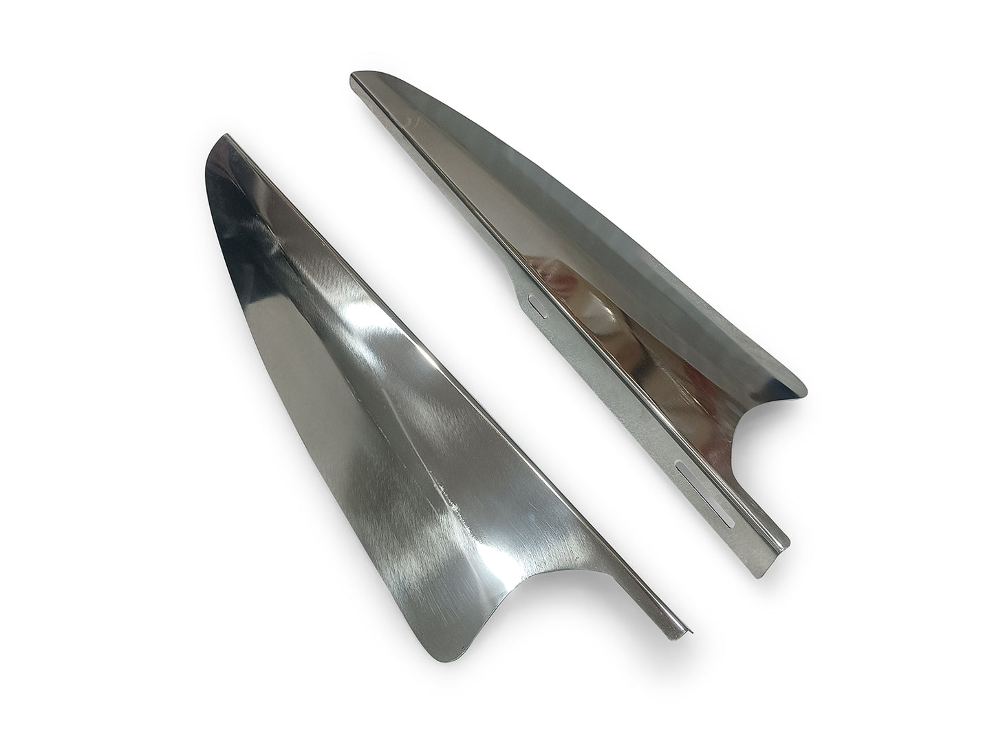 Fit For Royal Enfield Super Meteor 650 Stainless Steel Wind Deflector Pair