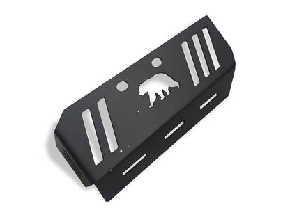 For Royal Enfield Bear 650 Stainless Steel Rear Brake Cylinder Guard Black