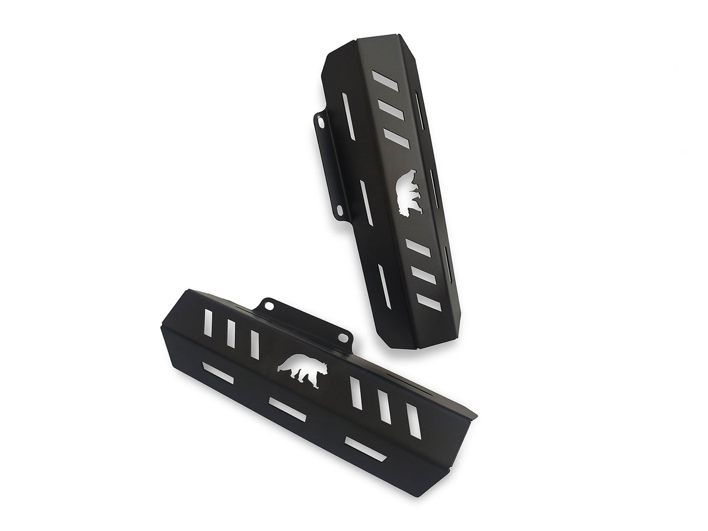 For Royal Enfield Bear 650 Stainless Steel Front Fork Protectors Black