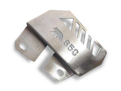 For Royal Enfield Bear 650 Stainless Steel Front Brake Caliper Guard Silver