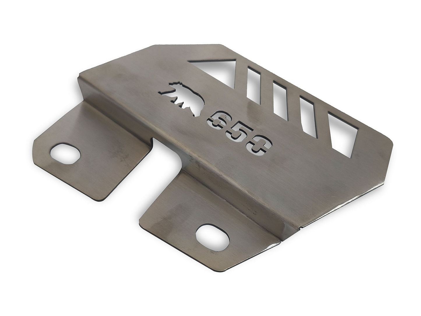 For Royal Enfield Bear 650 Stainless Steel Front Brake Caliper Guard Silver