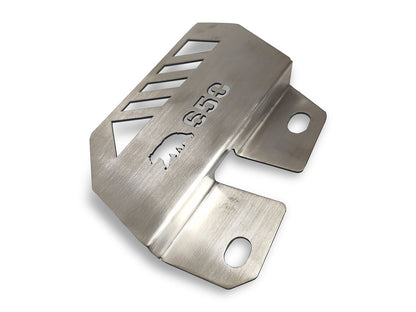 For Royal Enfield Bear 650 Stainless Steel Front Brake Caliper Guard Silver