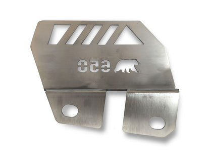 For Royal Enfield Bear 650 Stainless Steel Front Brake Caliper Guard Silver