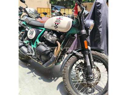 For Royal Enfield Bear 650 Compact Engine Guard Black