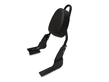 For Royal Enfield Bear 650 Sissy Bar With Backrest Black