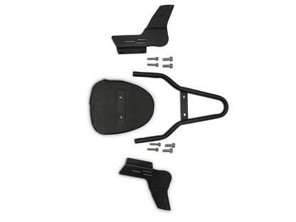 For Royal Enfield Bear 650 Sissy Bar With Backrest Black