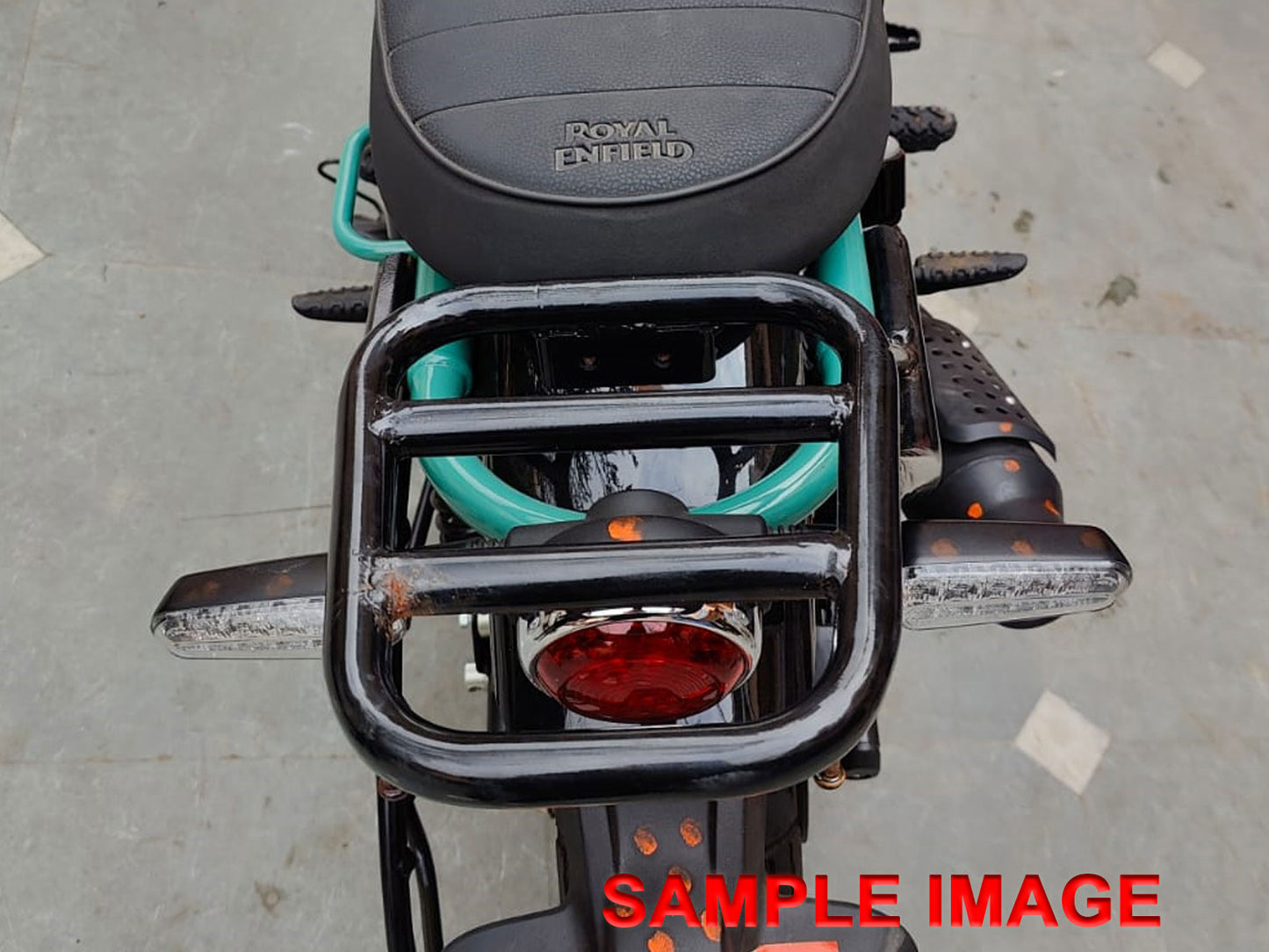 For Royal Enfield Bear 650 Rear Luggage Rack Carrier Chrome