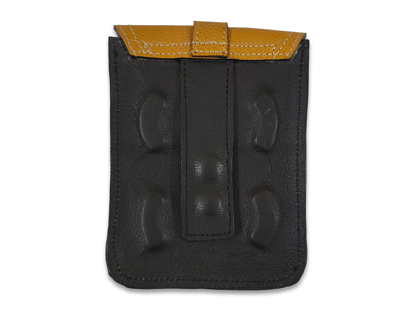For Royal Enfield Classic & Bear 650 Magnetic Tank Pouch Yellow & Black
