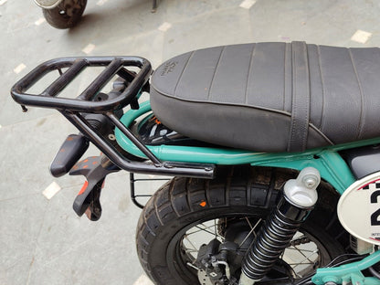 For Royal Enfield Bear 650 Rear Luggage Rack & Pannier Mounting Black