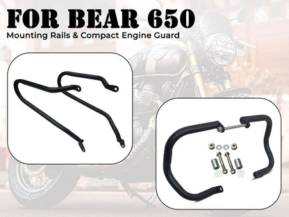 For Royal Enfield Bear 650 2 PCS Accessories Combo Pack CP-34