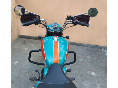 For Royal Enfield Goan Classic 350 Tinted Black Color Hand Guard Kit