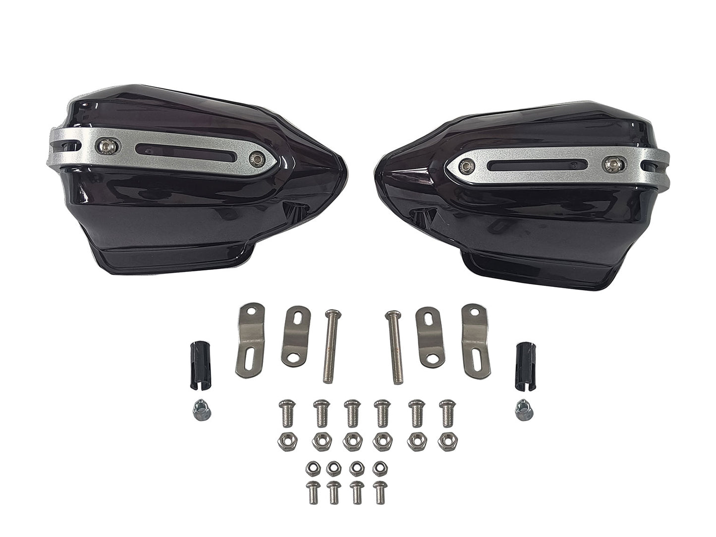 For Royal Enfield Goan Classic 350 Tinted Black Color Hand Guard Kit