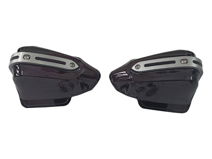 For Royal Enfield Goan Classic 350 Tinted Black Color Hand Guard Kit