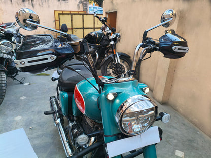 For Royal Enfield Goan Classic 350 Tinted Black Color Hand Guard Kit
