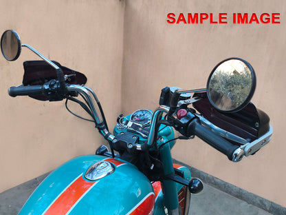 For Royal Enfield Goan Classic 350 Tinted Blue Color Hand Guard Kit