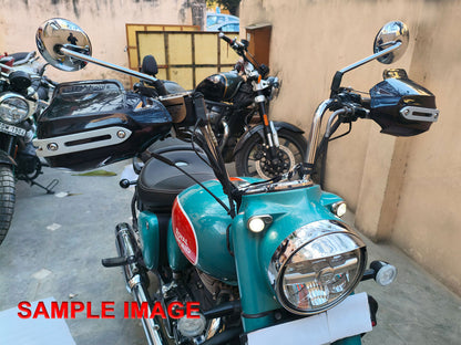 For Royal Enfield Goan Classic 350 Tinted Red Color Hand Guard Kit