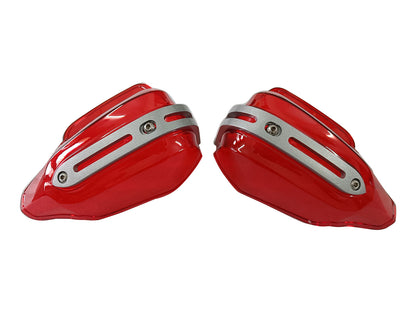 For Royal Enfield Goan Classic 350 Tinted Red Color Hand Guard Kit