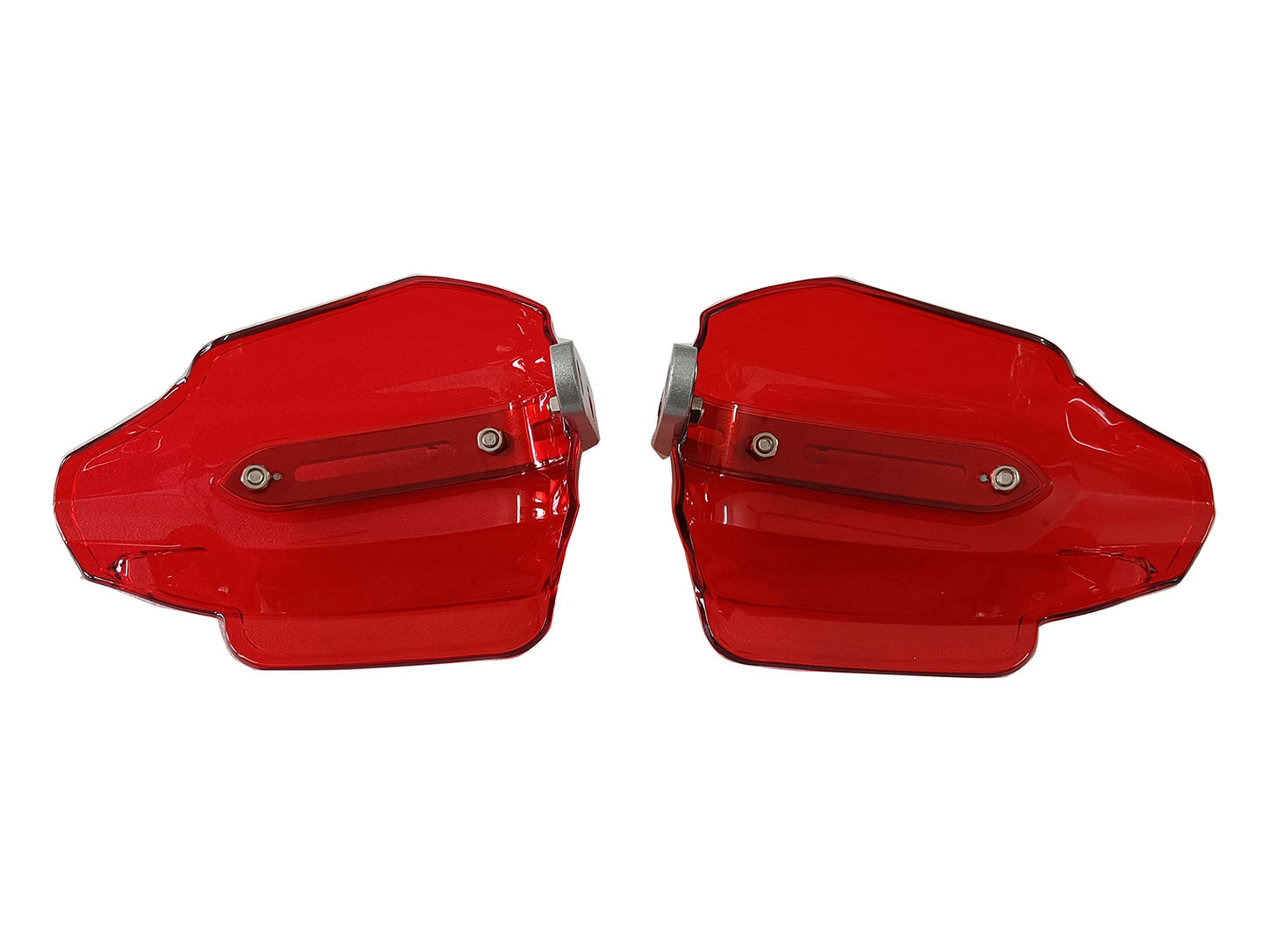 For Royal Enfield Goan Classic 350 Tinted Red Color Hand Guard Kit