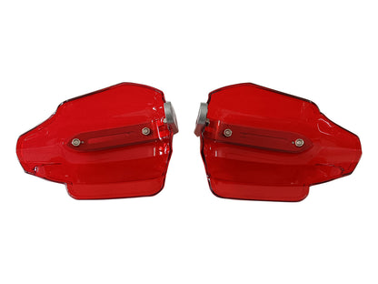 For Royal Enfield Goan Classic 350 Tinted Red Color Hand Guard Kit