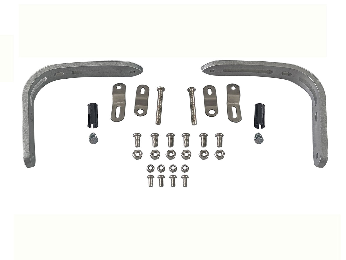 For Royal Enfield Goan Classic 350 Tinted Red Color Hand Guard Kit