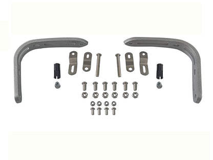For Royal Enfield Goan Classic 350 Tinted Red Color Hand Guard Kit