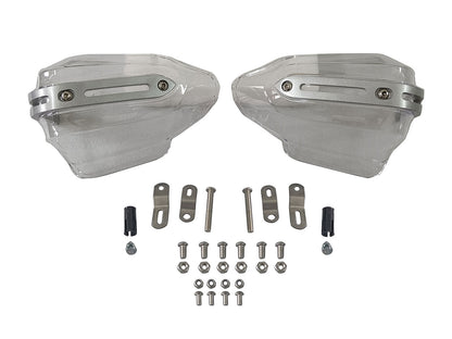 For Royal Enfield Goan Classic 350 Transparent White Hand Guard Kit
