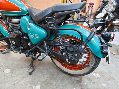 For Royal Enfield Goan Classic 350 Pannier Mounting Rails Black