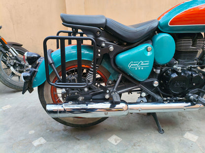 For Royal Enfield Goan Classic 350 Pannier Mounting Black