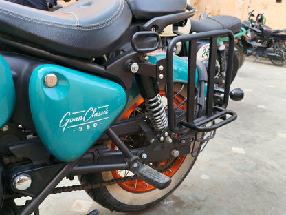For Royal Enfield Goan Classic 350 Pannier Mounting Black