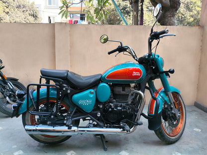 For Royal Enfield Goan Classic 350 Pannier Mounting Black
