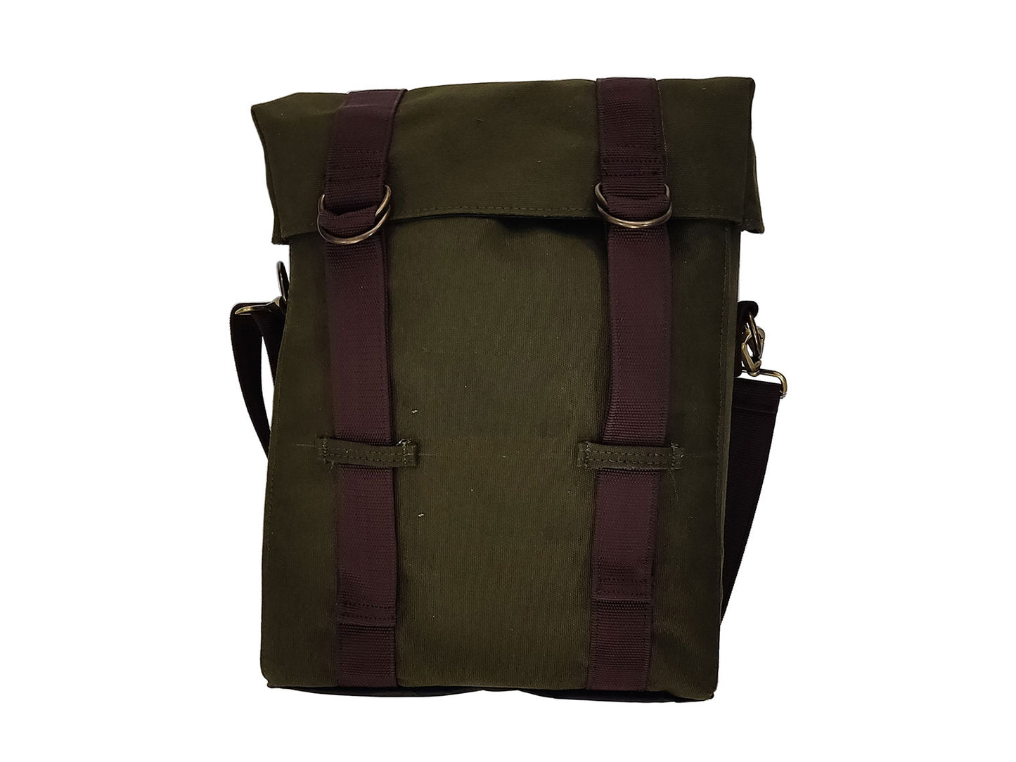 For Royal Enfield Goan Classic 350 Military Pannier Bags Olive Color & Mounting