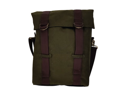 For Royal Enfield Goan Classic 350 Military Pannier Bags Olive Color & Mounting