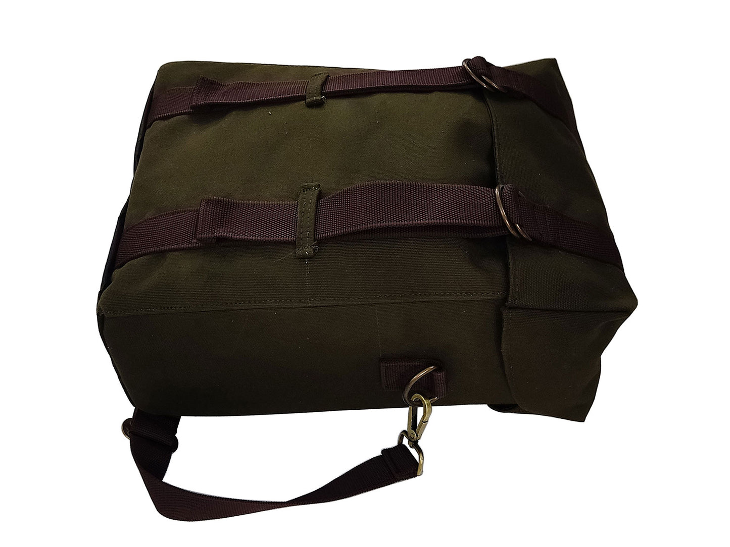 For Royal Enfield Goan Classic 350 Military Pannier Bags Olive Color & Mounting