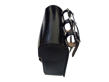 For Royal Enfield Goan Classic 350 Leather Pannier Bags With Mounting D1