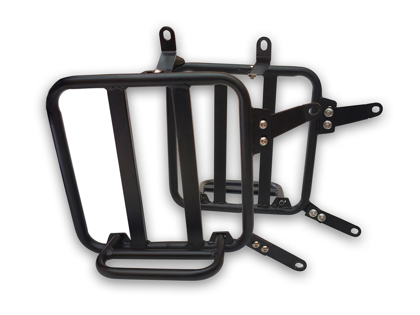 For Royal Enfield Goan Classic 350 Leather Pannier Bags With Mounting D1