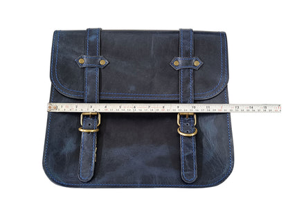 For Royal Enfield Goan Classic 350 Leather Pannier Bags With Mounting D2