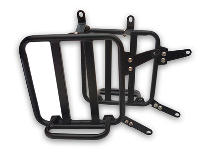 For Royal Enfield Goan Classic 350 Leather Pannier Bags With Mounting D2