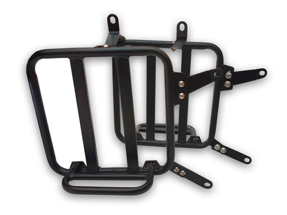 For Royal Enfield Goan Classic 350 Leather Pannier Bags With Mounting D3