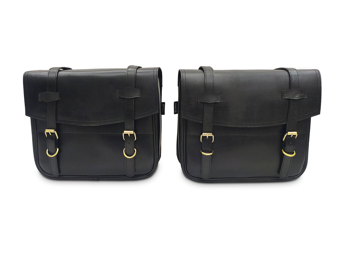 For Royal Enfield Goan Classic 350 Leather Pannier Bags With Mounting D8