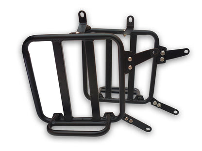 For Royal Enfield Goan Classic 350 Leather Pannier Bags With Mounting D8