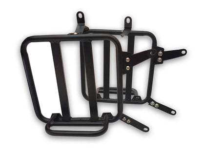 For Royal Enfield Goan Classic 350 Leather Pannier Bags With Mounting D9