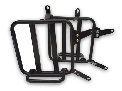 For Royal Enfield Goan Classic 350 Leather Pannier Bags With Mounting D11